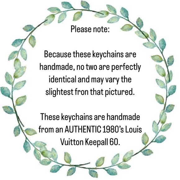 LOUIS VUITTON 2.5 in Monogram Keychain Brown - Picture 6 of 6